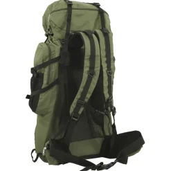 Bagage & Tassen*vidaXL Wandelrugzak 60 L oxford stof leger Groen