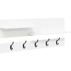 Wandgemonteerde kapstok 90 x 15 x 36 cm Bewerkt hout>vidaXL Online
