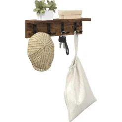 Wandgemonteerde kapstok 40 x 10,5 x 10,5 cm><noscript><img width=