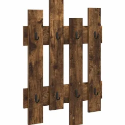 Wandgemonteerde kapstok met opslag 60 x 3 x 82 cm>vidaXL Best