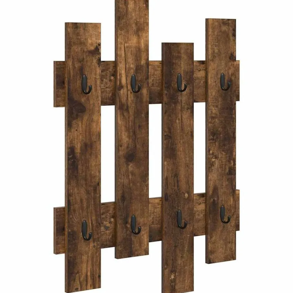 Wandgemonteerde kapstok met opslag 60 x 3 x 82 cm>vidaXL Best