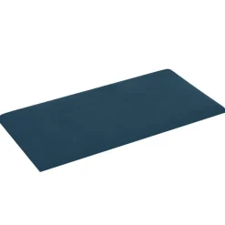 Bouwmaterialen*vidaXL Wandhoofdbord 12 pcs 30 x 15 cm Fluweel Blauw