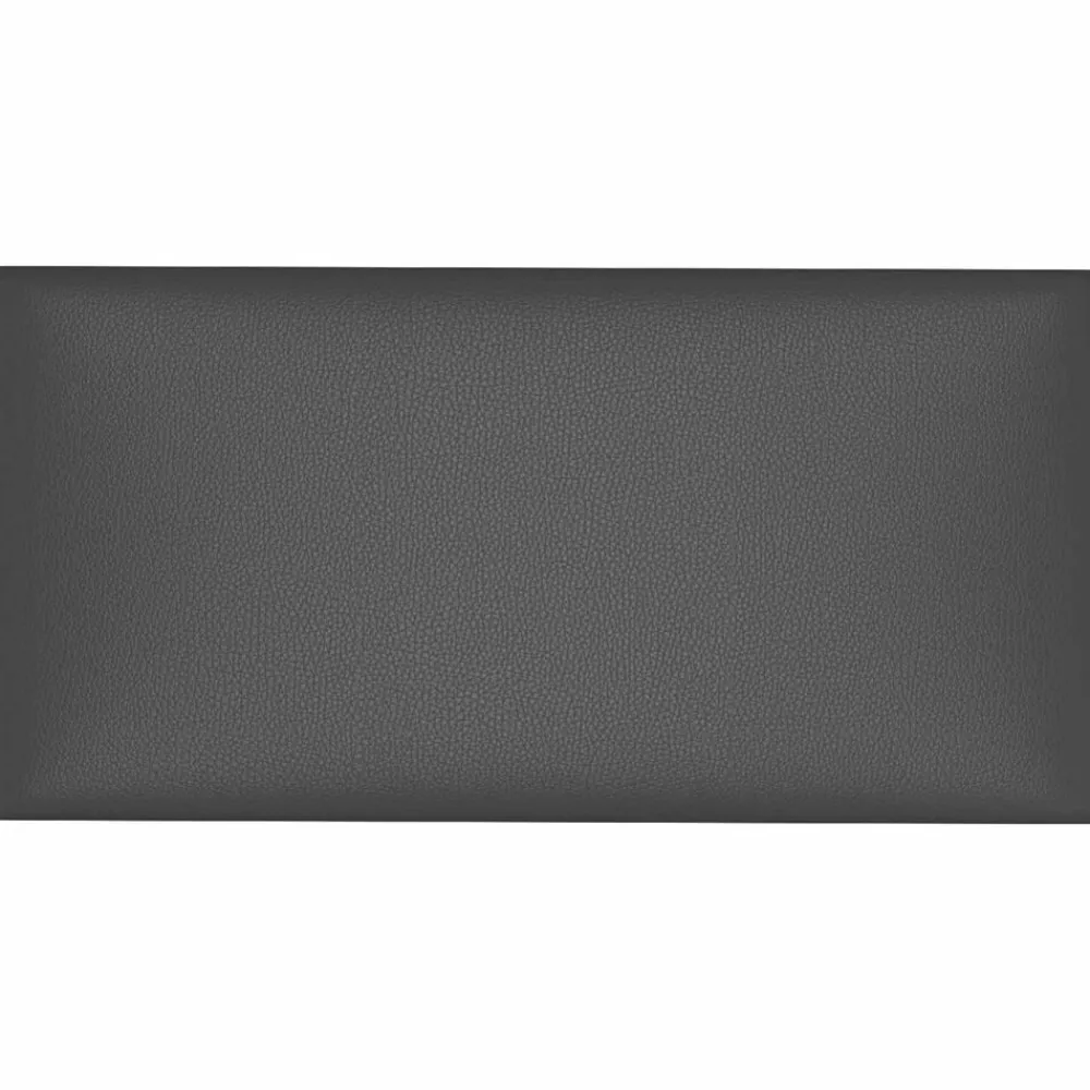 Bouwmaterialen*vidaXL Wandhoofdbord 12 pcs 30 x 15 cm Stof Grijs