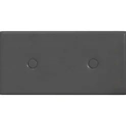 Wandhoofdbord 12 pcs 30 x 15 cm Nep Leer>vidaXL Outlet