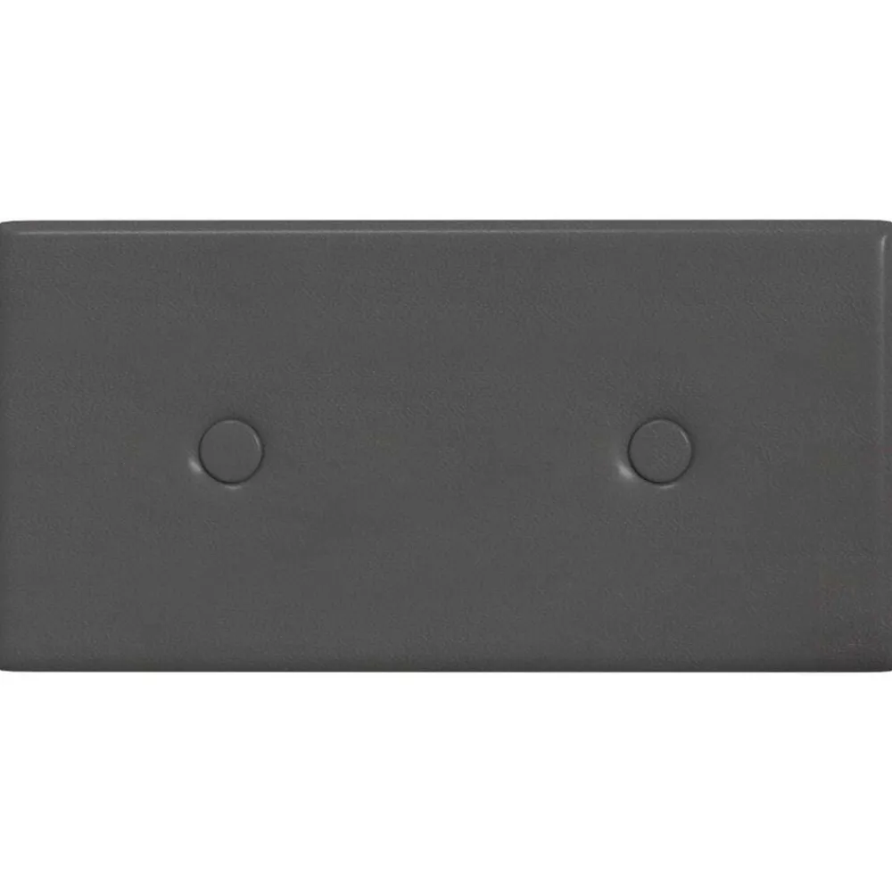 Wandhoofdbord 12 pcs 30 x 15 cm Nep Leer>vidaXL Outlet