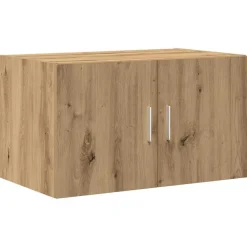 Kasten & Opbergmeubelen*vidaXL Wandkast 70 x 42.5 x 40 cm Bewerkt hout artisanaal eikenkleurig