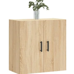 Kasten & Opbergmeubelen*vidaXL Wandkast 60x31x60 cm bewerkt hout kleurig Sonoma eiken