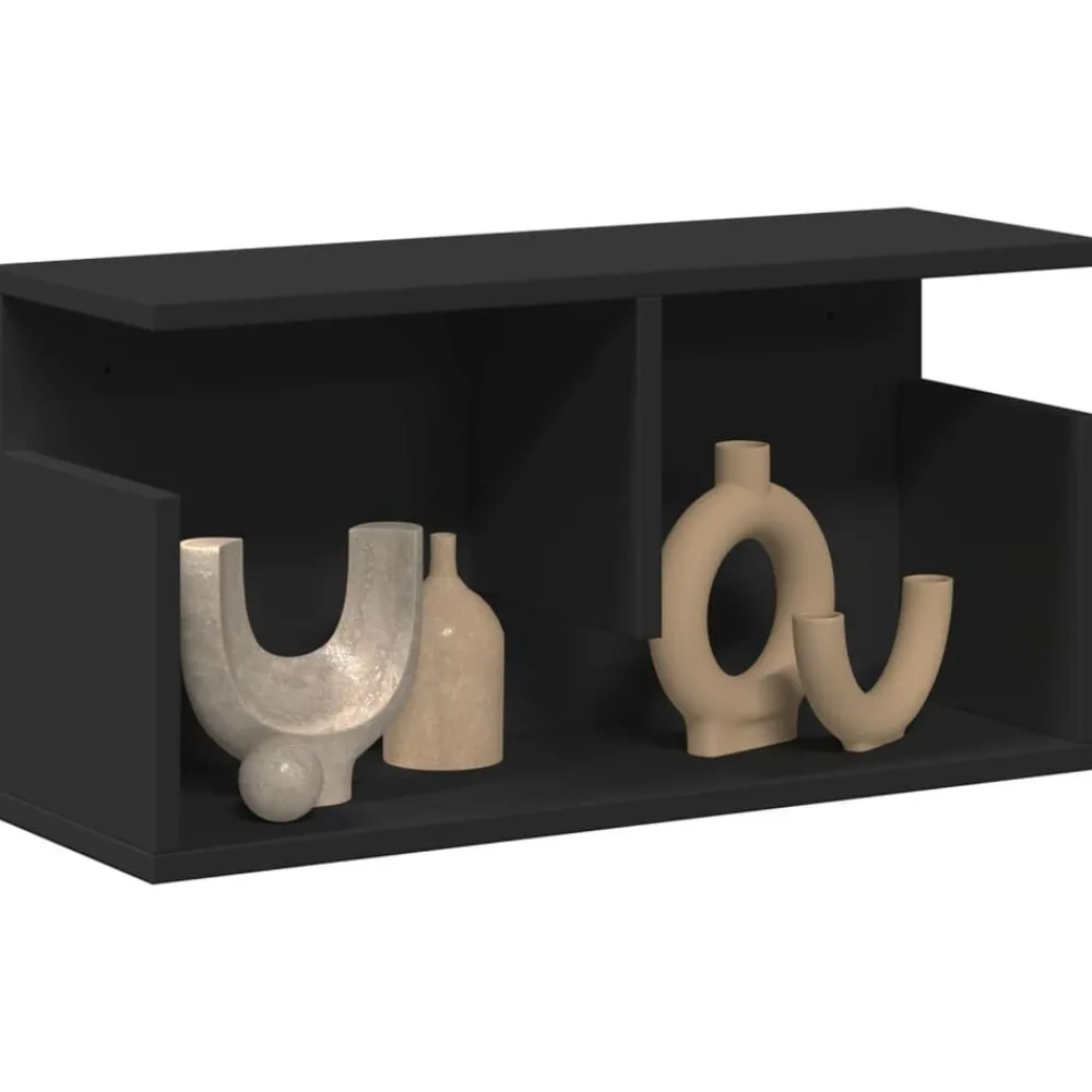 Wandkast 60x20x30 cm bewerkt hout>vidaXL Discount