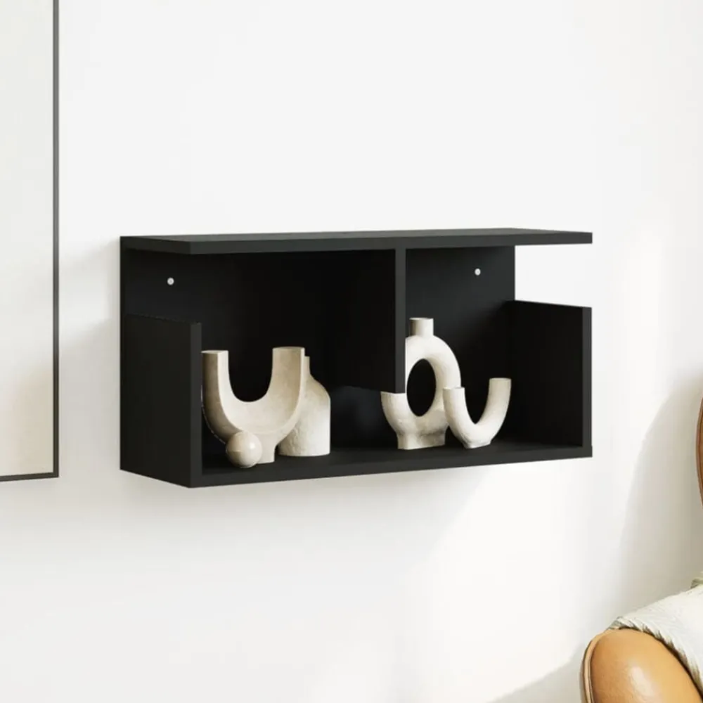 Wandkast 60x20x30 cm bewerkt hout>vidaXL Discount