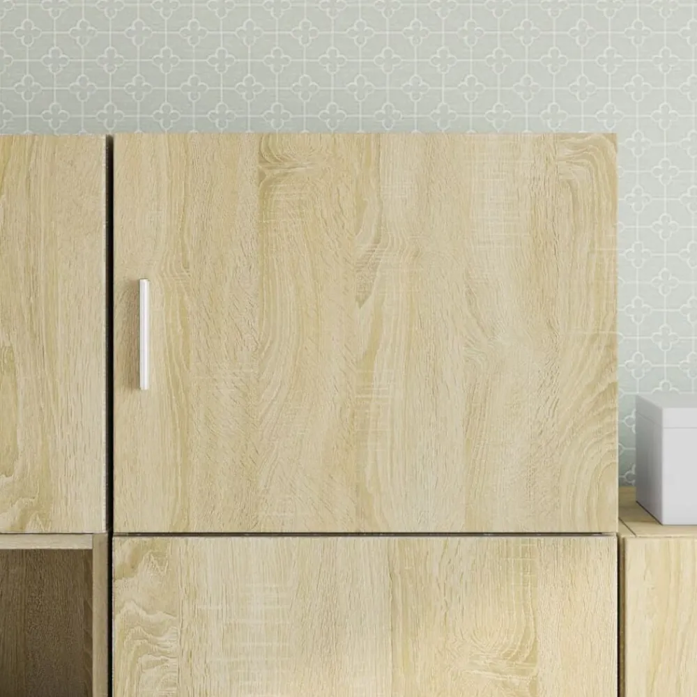 Wandkast 50x42,5x40 cm bewerkt hout kleurig>vidaXL Discount