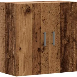 Kasten & Opbergmeubelen*vidaXL Wandkast 60x31x60 cm bewerkt hout kleurig Oud hout