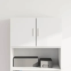 Kasten & Opbergmeubelen*vidaXL Wandkast 70x42,5x40 cm bewerkt hout Wit