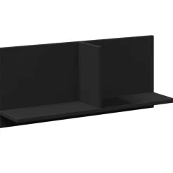 Boekenkasten & Wandplanken*vidaXL Wandkast 70x16,5x30 cm bewerkt hout Zwart