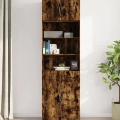 Wandkast 70x42,5x40 cm bewerkt hout kleurig><noscript><img width=