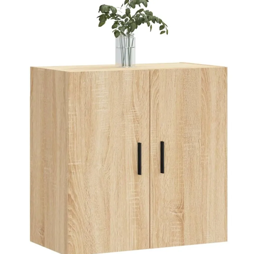 Wandkast 60x31x60 cm bewerkt hout kleurig>vidaXL New