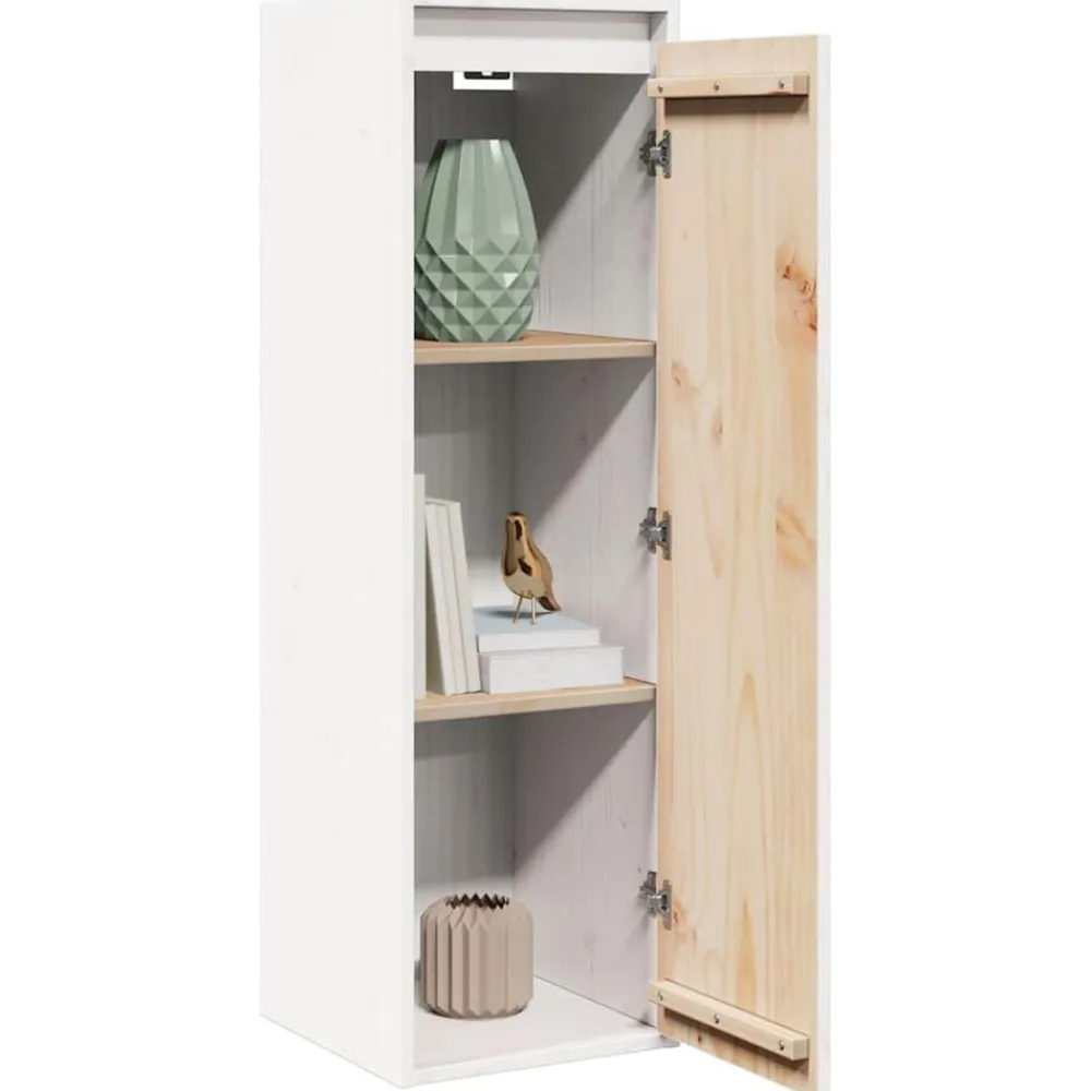 Wandkast 30x30x100 cm massief grenenhout>vidaXL Online