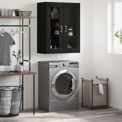 Kasten & Opbergmeubelen*vidaXL Wandkast 69,5x34x90 cm Zwart