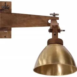 Verlichting*vidaXL Wandlamp 25 W E27 antiek messingkleurig antiekmessing