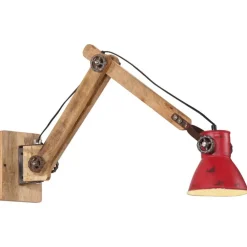Wandlamp 25 W E27 96x15x20 cm verweerd>vidaXL Sale