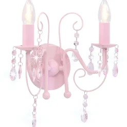 Wandlamp met kralen 2 x E14>vidaXL Discount