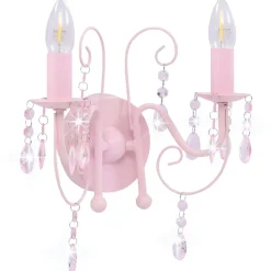 Wandlamp met kralen 2 x E14>vidaXL Discount