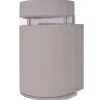 Wandlamp voor buiten halfrond grijs aluminium>vidaXL Sale