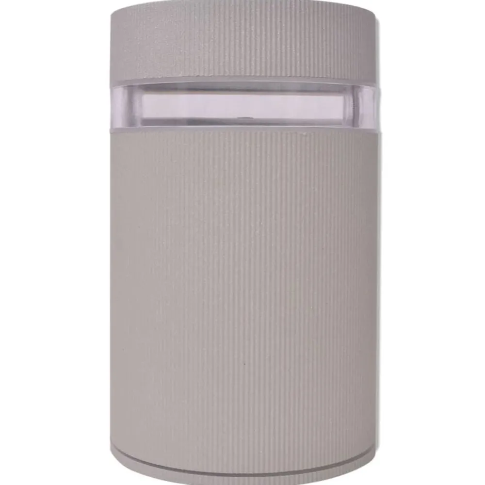 Wandlamp voor buiten halfrond grijs aluminium>vidaXL Sale