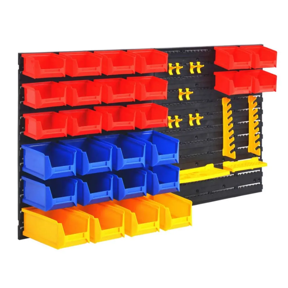 Bouwbeslag*vidaXL Wandordener voor garagegereedschap