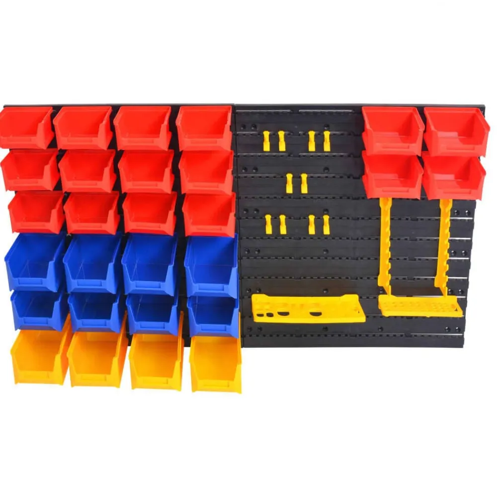 Bouwbeslag*vidaXL Wandordener voor garagegereedschap