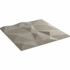 Bouwmaterialen*vidaXL Wandpanelen 24 pcs 50 x 50 cm XPS Schuim Beton grijs