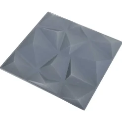 Wandpanelen 24 pcs Diamant Grijs 50 x 50 cm XPS Schuim>vidaXL Clearance