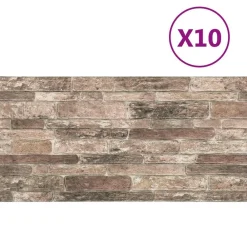 Wandpanelen 10 pcs Multikleur 100 x 50 cm EPS-schuim>vidaXL Online