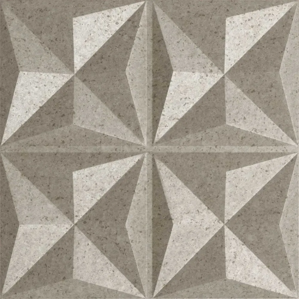Bouwmaterialen*vidaXL Wandpanelen 12 pcs 50 x 50 cm XPS Schuim Origami beton