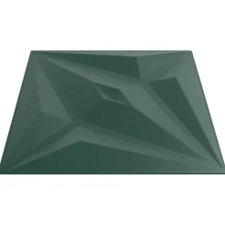 Bouwmaterialen*vidaXL Wandpanelen Ster 12 pcs 50 x 50 cm XPS Schuim Ster groen