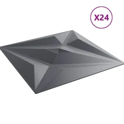 Wandpanelen Ster 24 pcs 50 x 50 cm XPS Schuim>vidaXL Hot