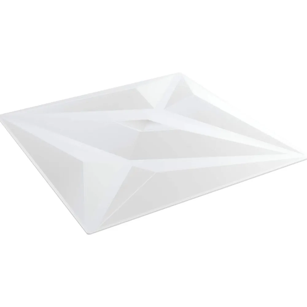 Wandpanelen Ster 12 pcs Witte Ster 50 x 50 cm XPS Schuim>vidaXL Discount