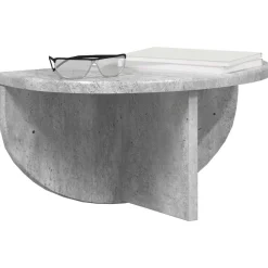 Wandplank Beton Grijs 38 x 19 x 19 cm Bewerkt hout><noscript><img width=
