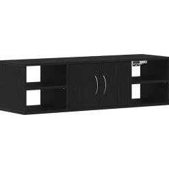 Wandplank met plank 102 x 30 x 29 cm Bewerkt hout>vidaXL