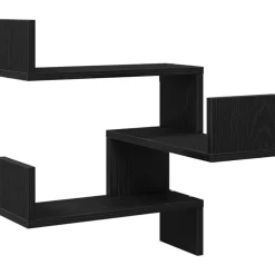 Wandplank met plank 40 x 40 x 49,5 cm Bewerkt hout>vidaXL Online