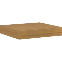 Wandplank Wandgemonteerd 23 x 23,5 x 4 cm Bewerkt hout>vidaXL Discount