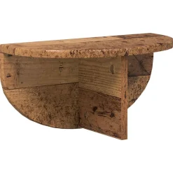 Wandplank Wandgemonteerd Oudhout 38 x 19 x 19 cm Bewerkt hout>vidaXL Discount
