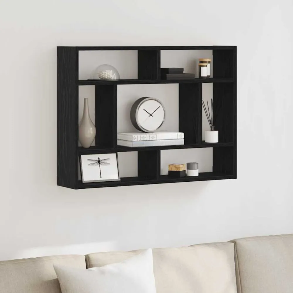 Wandplank 75x16x55 cm Bewerkt Hout>vidaXL Sale