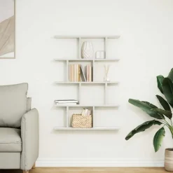 Wandschap kubus 12 vakken bewerkt hout><noscript><img width=