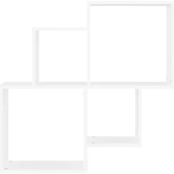 Wandschap kubus 80x15x78,5 cm bewerkt hout><noscript><img width=