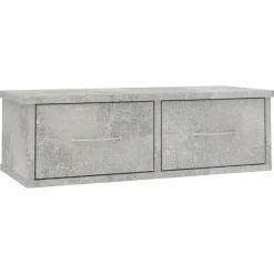 Wandschap met lades 60x26x18,5 cm bewerkt hout>vidaXL Sale