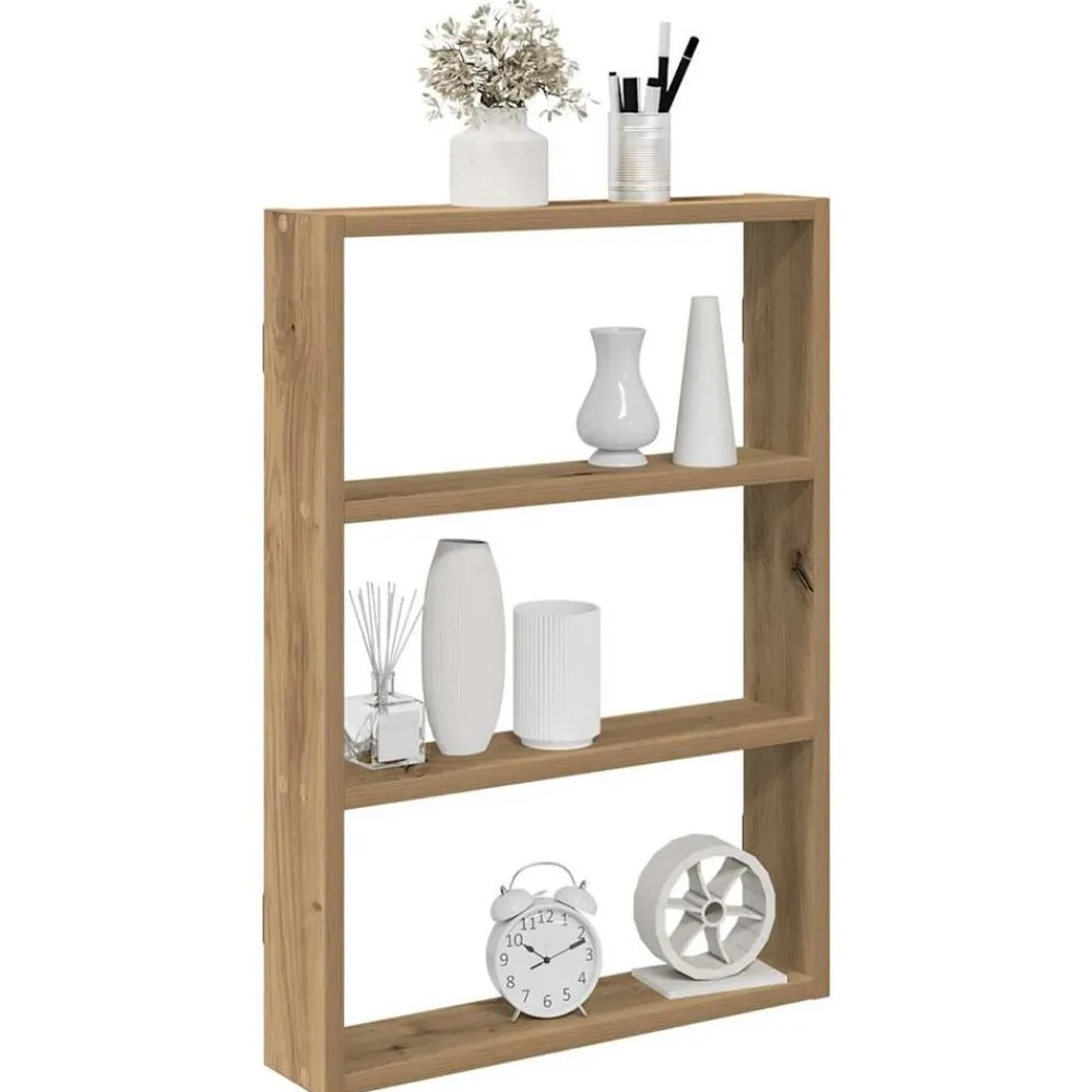 Wandschap 43x9x60 cm bewerkt hout>vidaXL Best