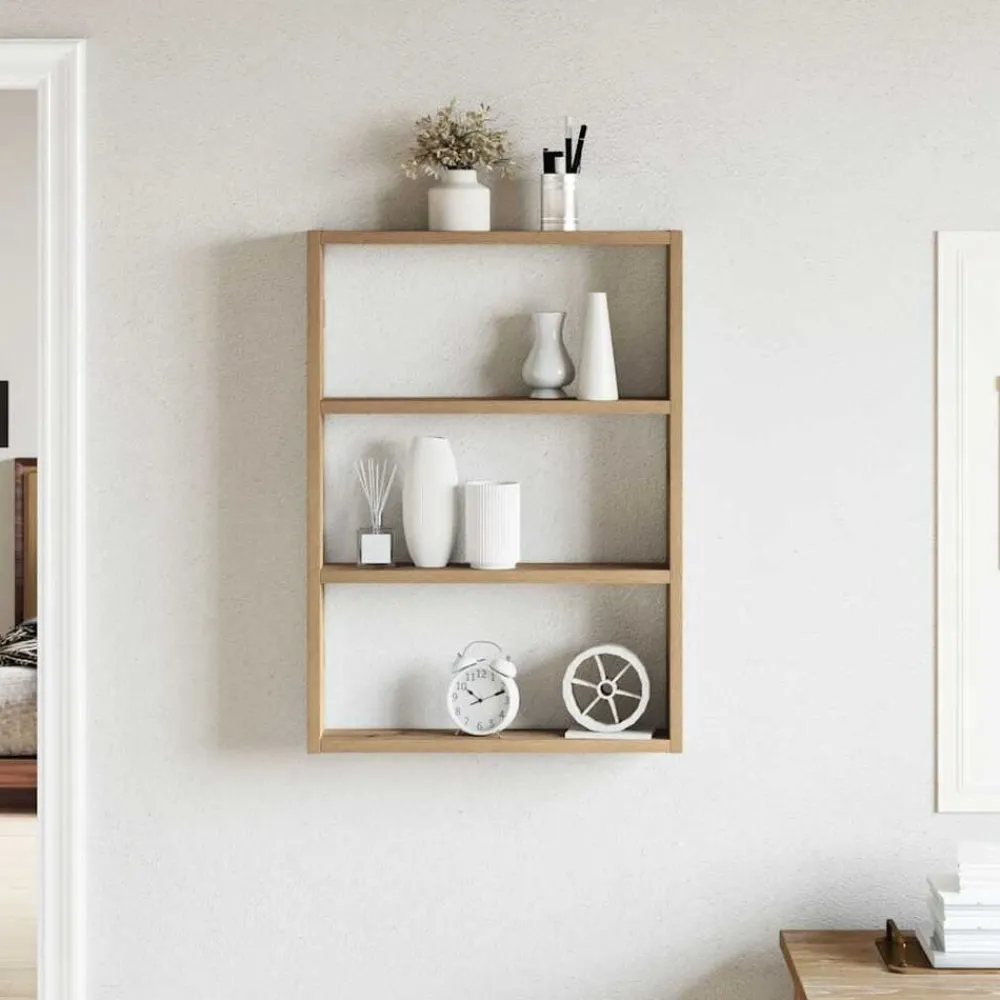 Wandschap 43x9x60 cm bewerkt hout>vidaXL Best