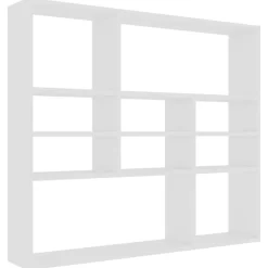 Boekenkasten & Wandplanken*vidaXL Wandschap 90x16x78 cm bewerkt hout Wit
