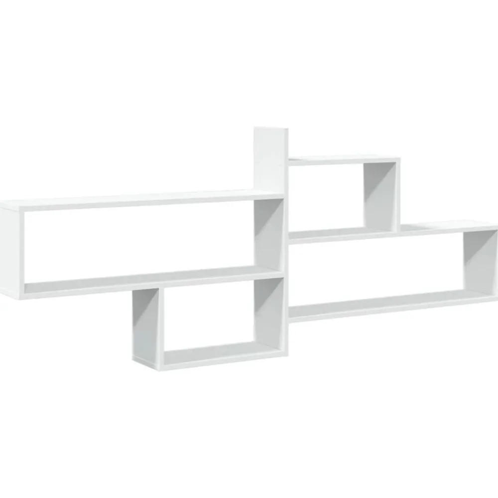 Boekenkasten & Wandplanken*vidaXL Wandschap 167,5x18x68 cm bewerkt hout Wit