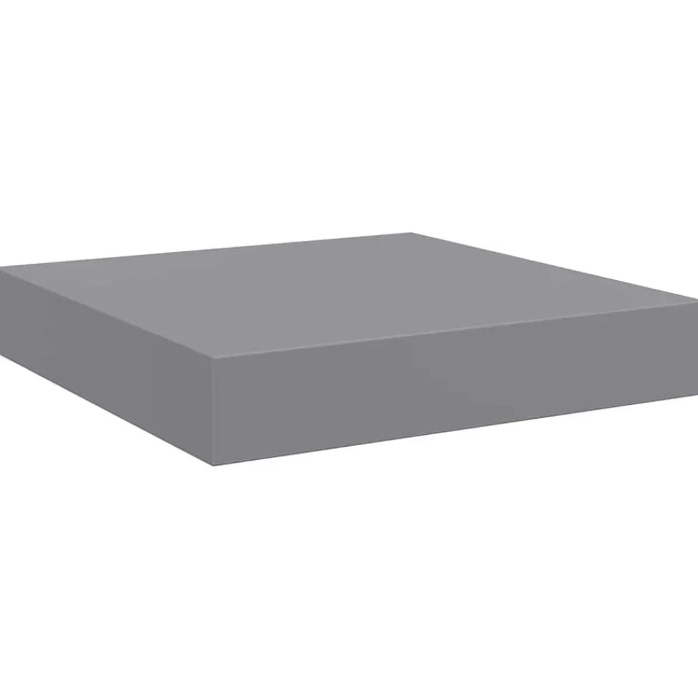 Wandschap zwevend 23x23,5x3,8 cm MDF>vidaXL Outlet